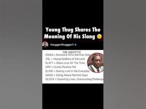 ysl not abriviated|young thug YSL slang.